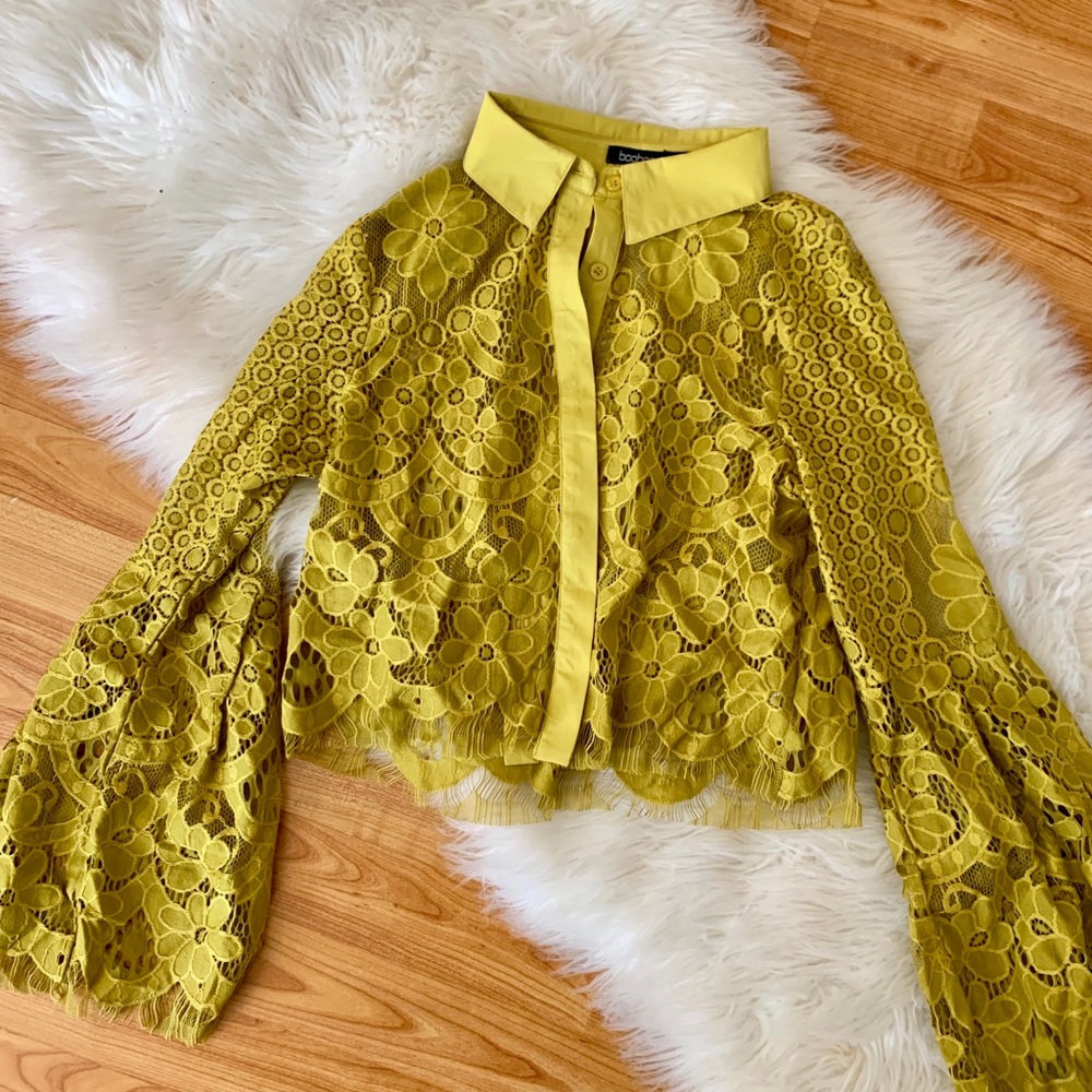 Lace long sleeve
